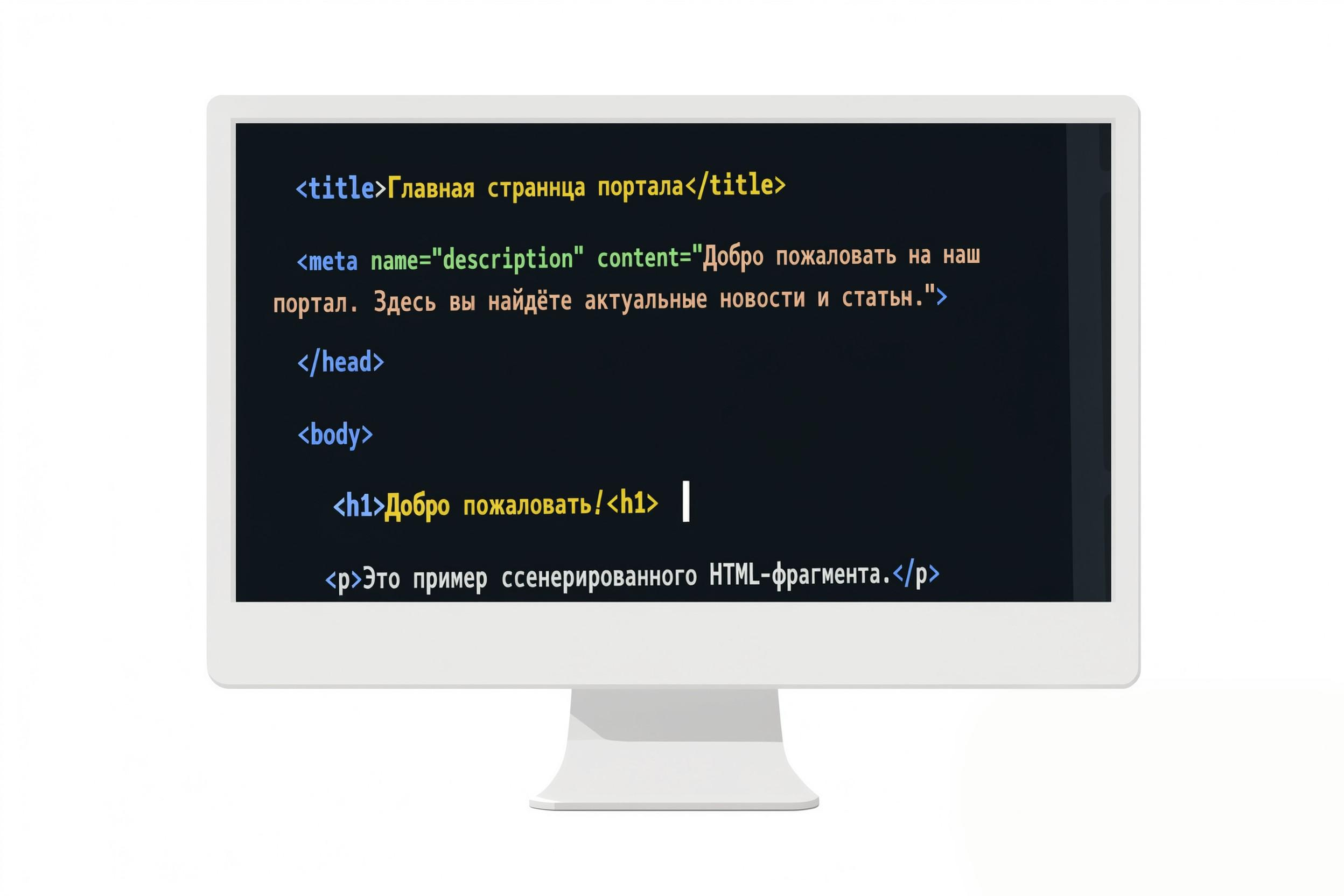Оптимизация метатегов (Title, Description, H1)